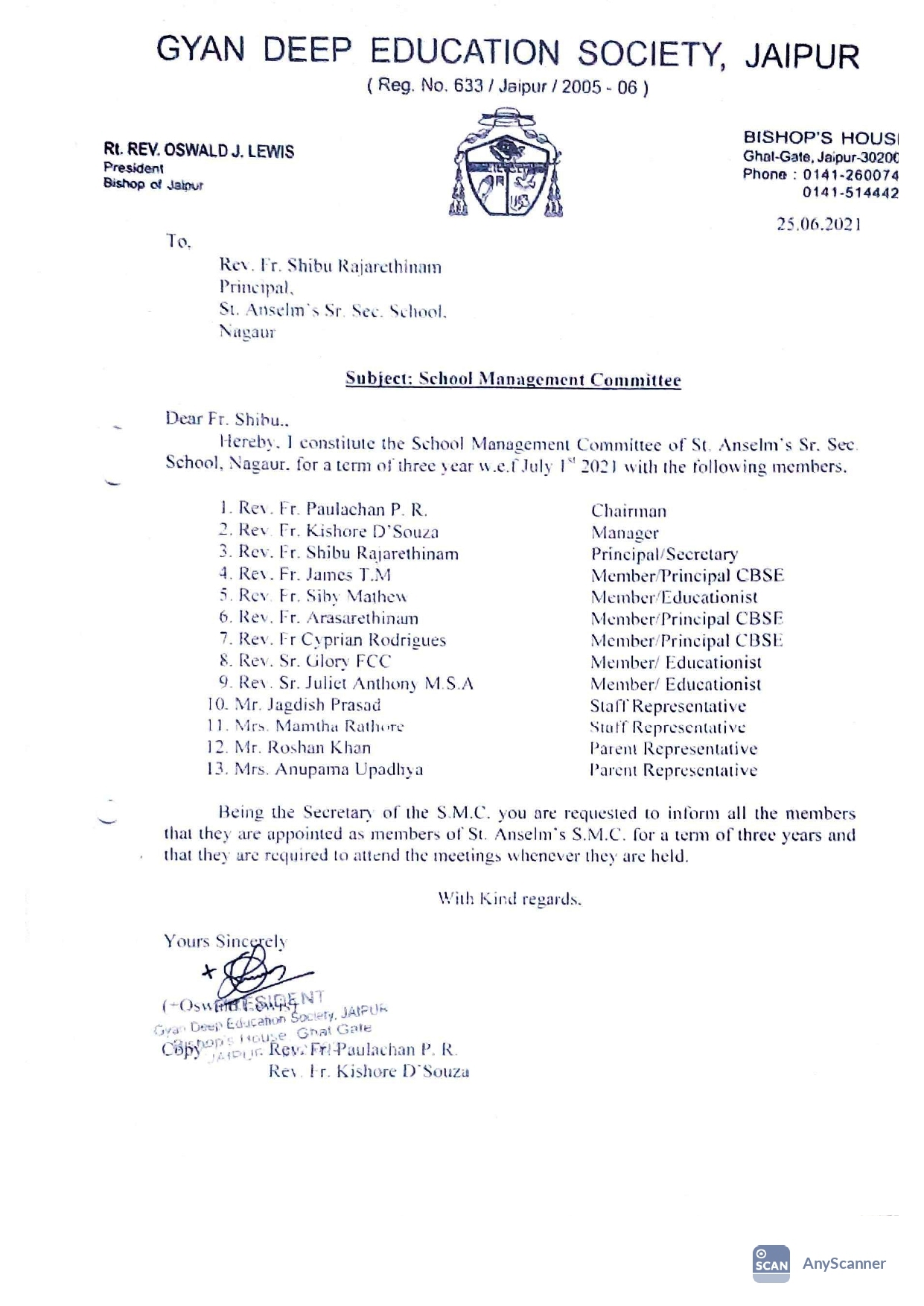 9. School Management Committee